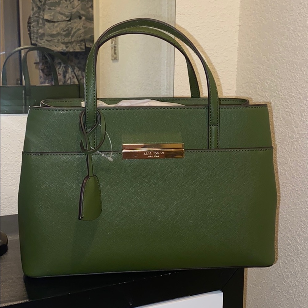 NWT Hunter Green Kate Spade Handbag